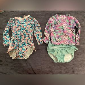 18-24mo lot of ruffle butts swimsuits